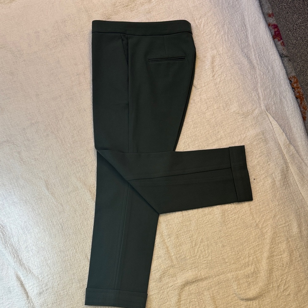Ann Taylor Dark Green Dress Pants